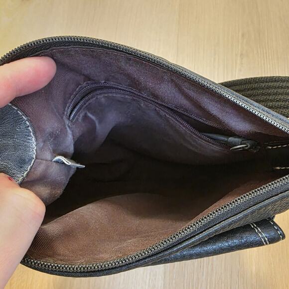 Coach Black Pebbled Leather Crossbody Classic Minimalist Hamilton Small Purse - Picture 9 of 10